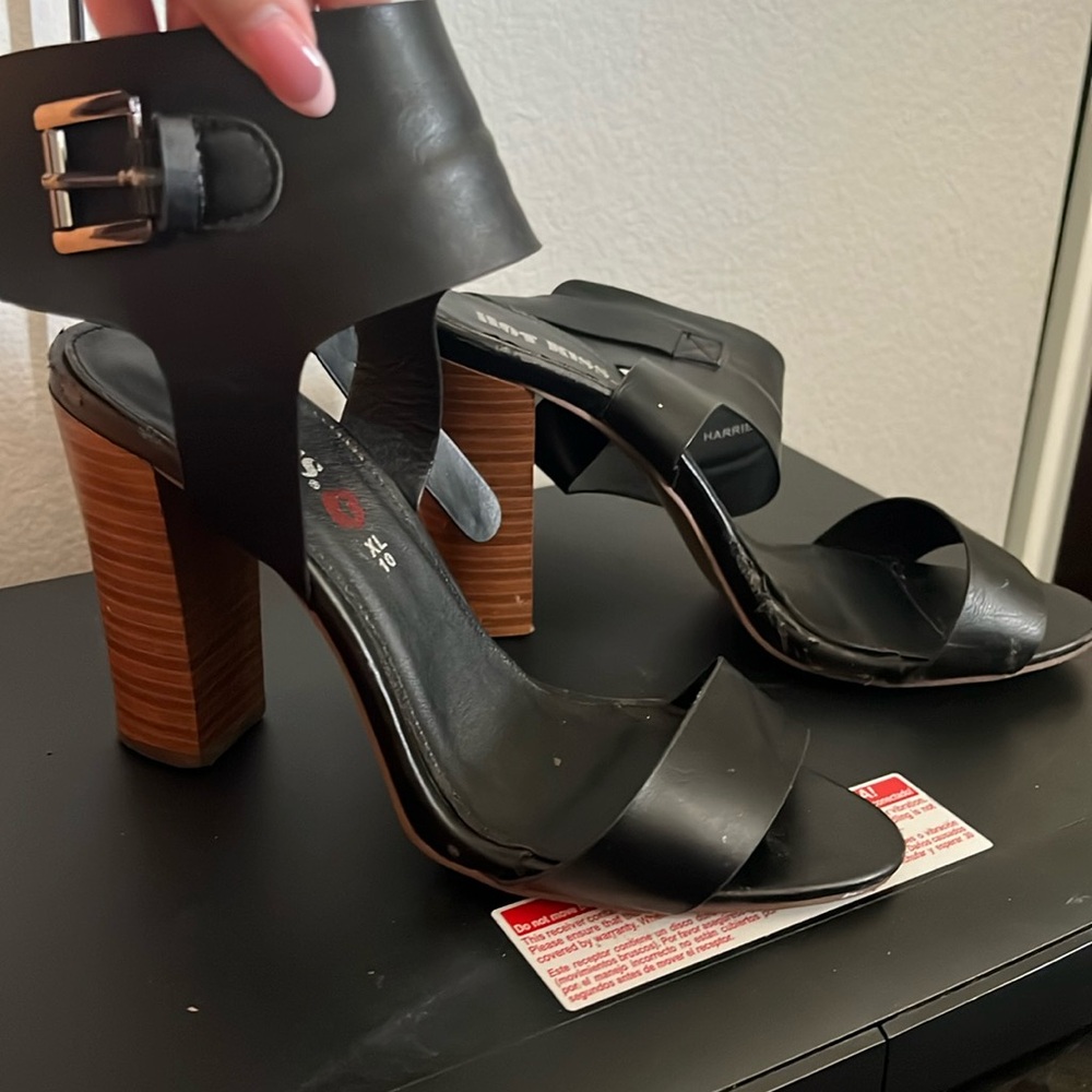 Black heels